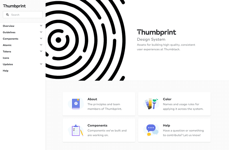 thumbprint-design-system