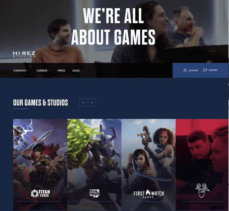 Hi Rez Homepage