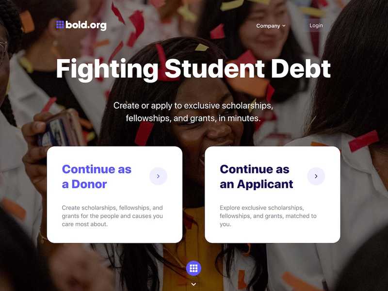 Bold.org -- Fighting Student Debt