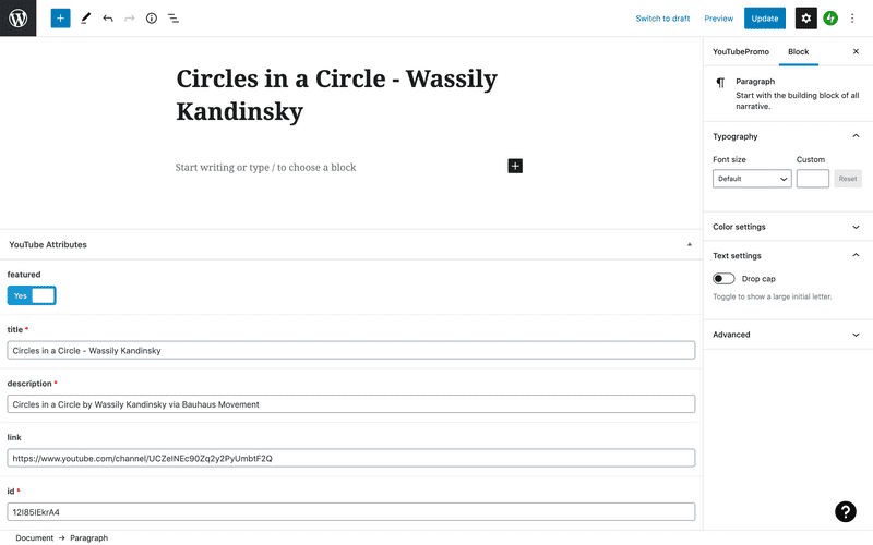 Advanced Content Fields in a gatsby wordpress site