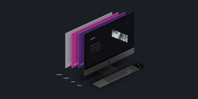 Isometric view of layers of design on a plane